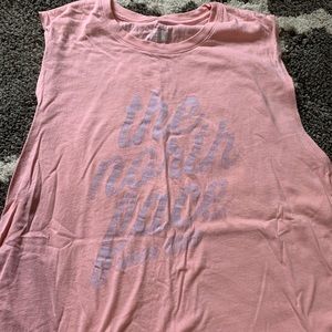 North face sleeveless shirt